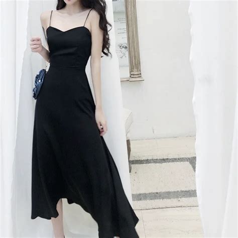 Dresses Women Sleeveless Vintage Summer Red Dress Backless Sexy Long Style Korean Fashion Loose