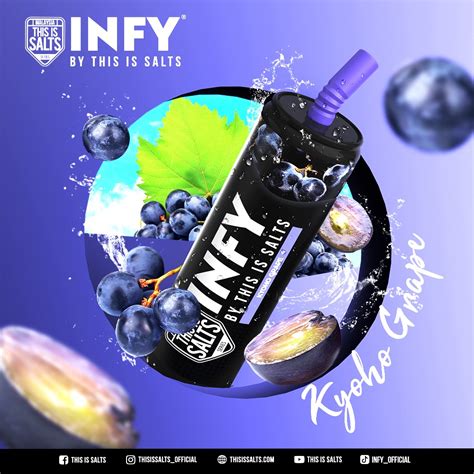 Infy 6000 Kyoho Grape กลิ่นองุ่นเคียวโฮ