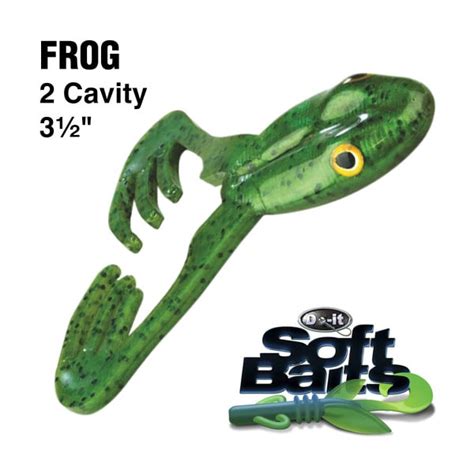 Do-It ES Frog | Essential Series Soft Plastic Bait Molds | Jann's Netcraft