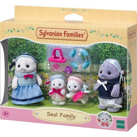 Sylvanian Families Família de Focas 5759 Epoch Real Brinquedos