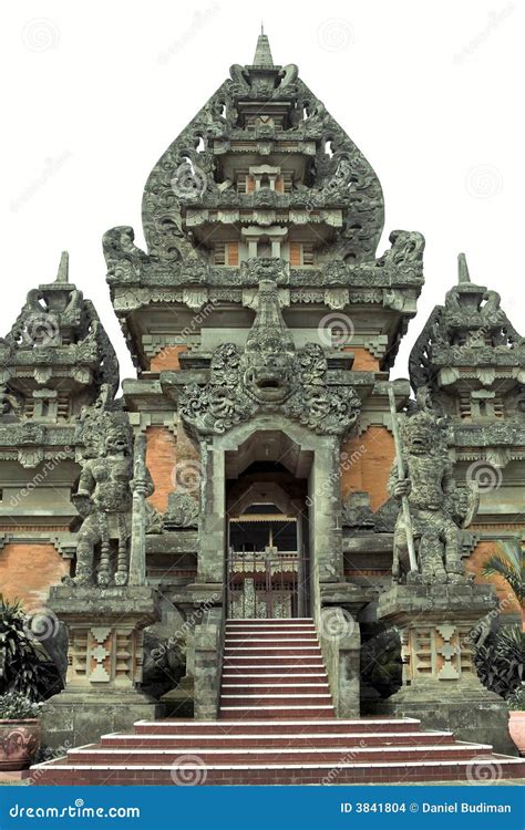 Balinese hindu temple stock photo. Image of artistic, pagoda - 3841804