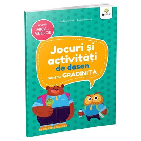 Jocuri Si Activitati De Desen Pentru Gradinita Grupa Mica Si Mijlocie