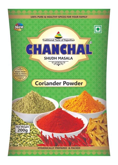 Coriander Powder Packaging Pouch At Rs Kg Packaging Pouch In