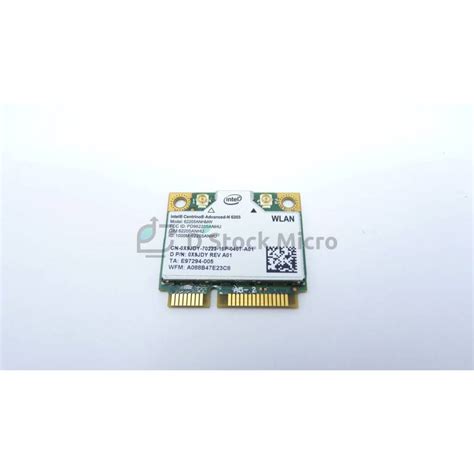 Carte Wifi Intel 62205ANHMW 0X9JDY DELL Latitude E6420 6430 E6530