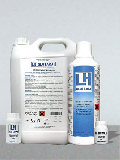 Lh Glutaral Soluzione Acquosa A Base Di Glutaraldeide Da Attivare