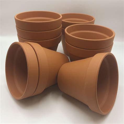 Terracotta Plant Pots F15 15 5cm Dia Weston Mill Pottery UK