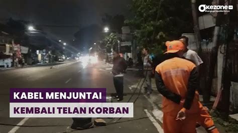 Kabel Menjuntai Telan Korban Di Palmerah Pengendara Tercekik Youtube