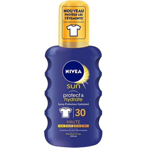 СЛЪНЦЕЗАЩИТЕН СПРЕЙ Nivea Spf 30 200 МЛ Nivea Decathlon