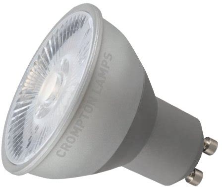 Crompton LED GU10 7 Watt Very Warm White Dimmable 15 Deg