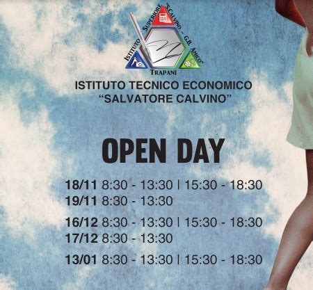 Trapani Cinque Giorni Di Open Day All Istituto Tecnico Economico