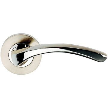 Arc Lever Door Handles Satin Nickel Polished Chrome Selco