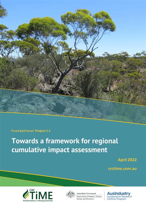 Pdf Towards A Framework For Regional Cumulative Impact Assessment