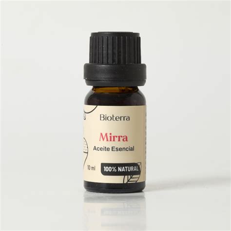 Aceite Esencial Mirra Puro Natural 10ml Bioterra Cosmética Natural