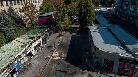 Las Heridas Tras El Ataque Al Mercado De Kostiantinivka En Ucrania