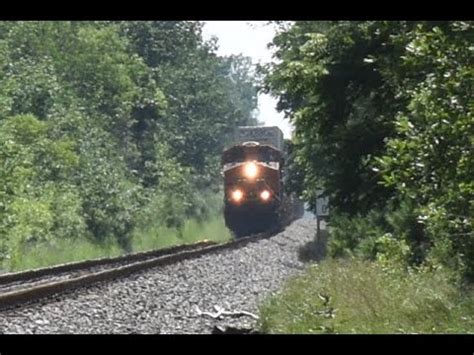 Old BNSF Dash 9 Warbonnet Trails On NS 28B In Buffalo NY 7 5 2023