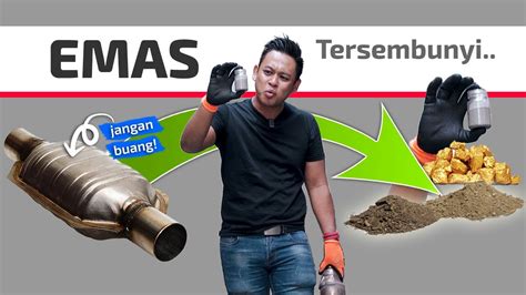 Jangan Buang Ada Emas Dalam Catalytic Converter Korang Ecotrade Youtube