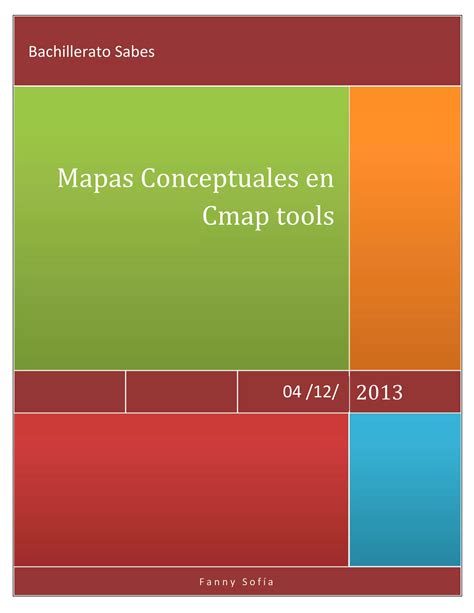 Mapas Conceptuales En Cmaptools Pdf