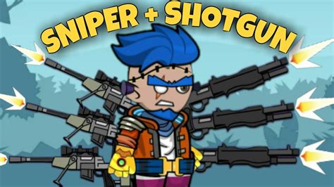 Sniper Shotgun Combo OP Mini Militia Op Gameplay Da2 YouTube