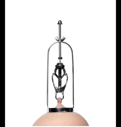 Nipple Stretching Twisting Toy On Clit R Clittorturee