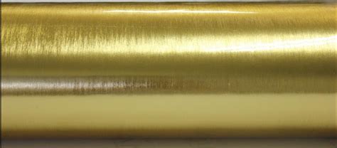 Brushed Gold Chrome Permanent Vinyl Customisable Online