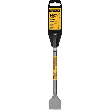 DEWALT Cincel SDS Plus Plano Ancho 1 1 2 X 10 Pulgadas DW5349 Amazon