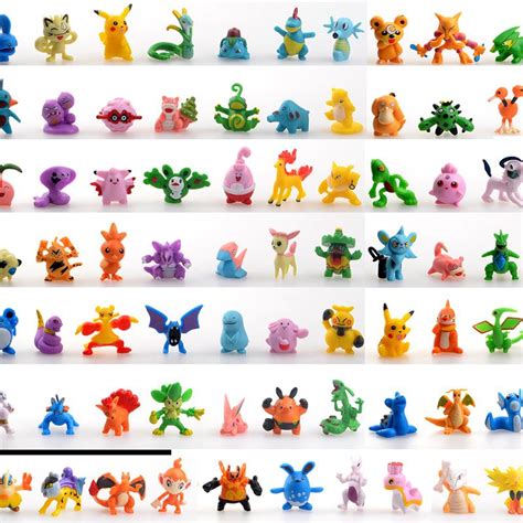 144 Pcs Pok Mon Pokemon Pikachu Boneca Decoração Brinquedo De Presente