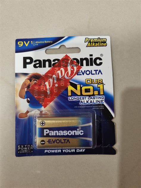 Panasonic Evolta 9v Alkaline Battery Photography Photography Accessories Batteries And Chargers