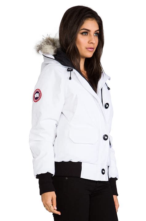 Lyst Canada Goose Chilliwack Down Jacket In White