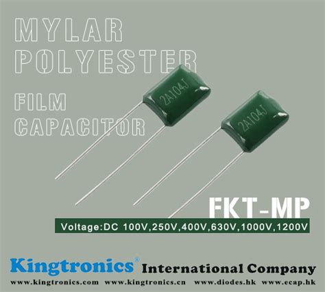 Kingtronics Fkt Mp Mylar Polyester Film Capacitor