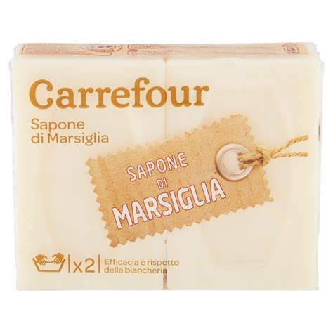 Carrefour Sapone Di Marsiglia 2 X 250 G Carrefour