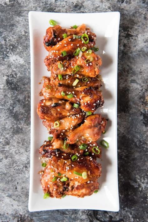 Oven Baked Korean Bbq Chicken Wings House Of Nash Eats