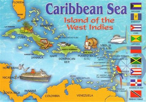 The Caribbean Sea: Map, Islands and Facts | Pulse of the Caribbean, LLC