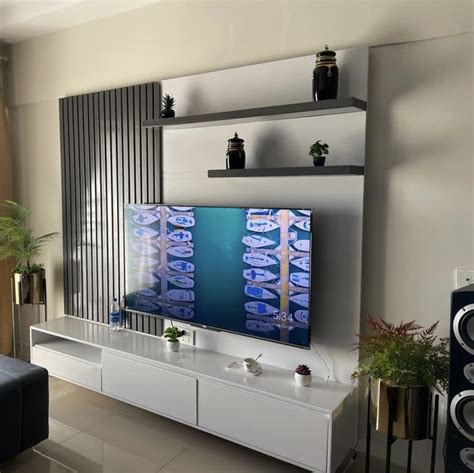 Pin by Mushayyadah Ihtisham on Modern tv wall units / media wall ...