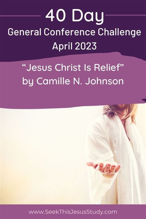 “Jesus Christ Is Relief” by Camille N. Johnson - Seek This Jesus Study