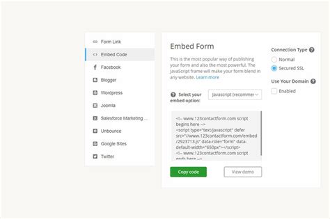 Free HTML Form Generator & Builder - 123formBuilder