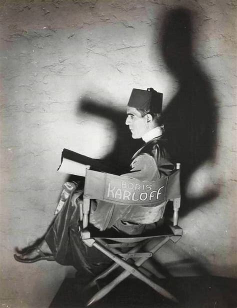 Hammer Horror Films On Twitter Boris Karloff During Filming The Mummy