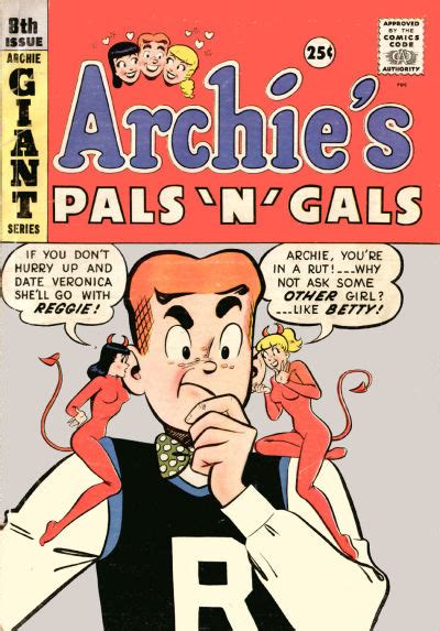 Gcd Cover Archies Pals N Gals 8