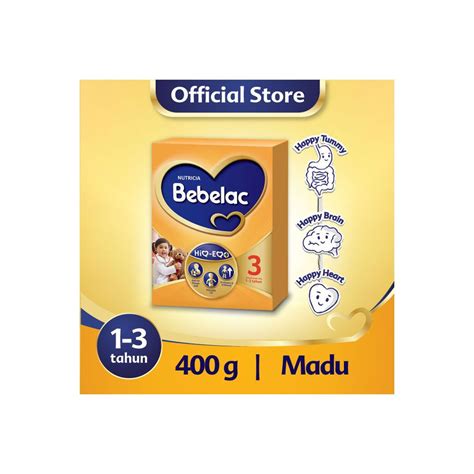 Jual Bebelac 3 Susu Pertumbuhan Fos Gos Madu 400G Shopee Indonesia