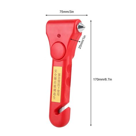 Автомобильный молоток безопасности 2 в 1 инструмент для разрезания ...