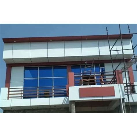 Panel Thickness 1 Mm Acp Sheet Installation Service At Rs 120 Sq Ft In