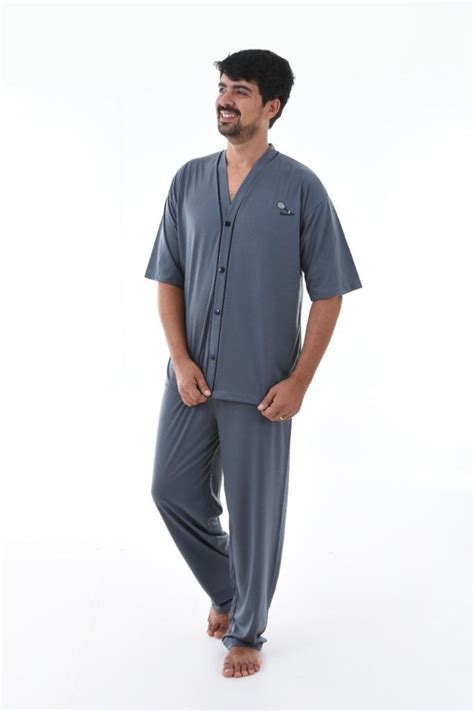 PIJAMA MASCULINO CALÇA Sula Moda Íntima Lingerie Feminina Conjuntos de Renda e Moda