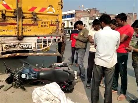 Another Young Man Riding A Bike Was Injured The Speeding Bike Collided