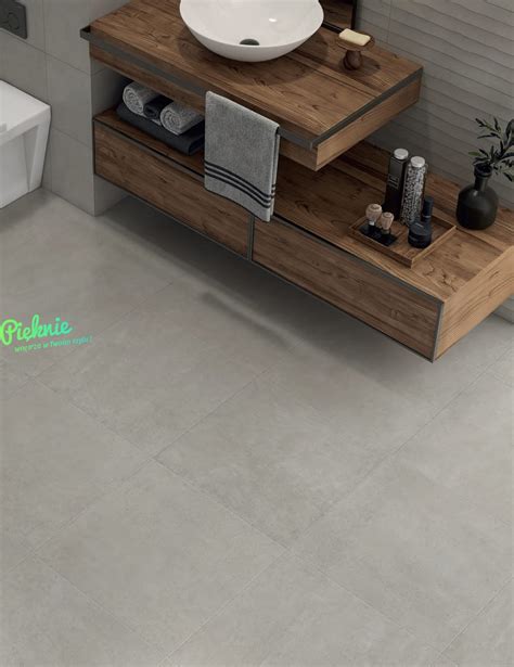 Saloni Sunset Gris 60x60 płytki gresowe imitacja betonu Pieknie pl