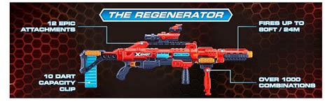 Xshot Excel Regenerator Red Foam Dart Blaster Over 1000 Unique