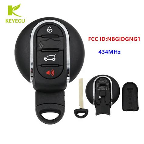 Keyecu Oem Chave Remota Inteligente Es Mhz Para Bmw Mini