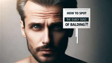 How To Detect The First Signs Of Baldness