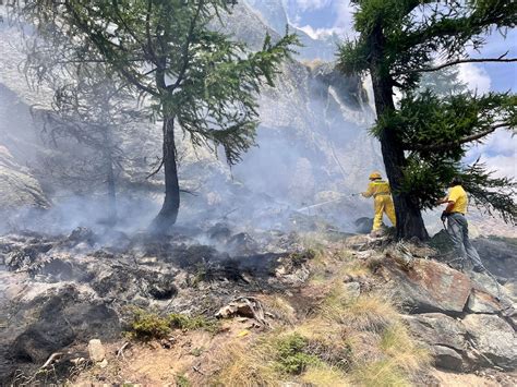 Revocato Lo Stato Di Grave Pericolosit Di Incendio Boschivo Aostasera