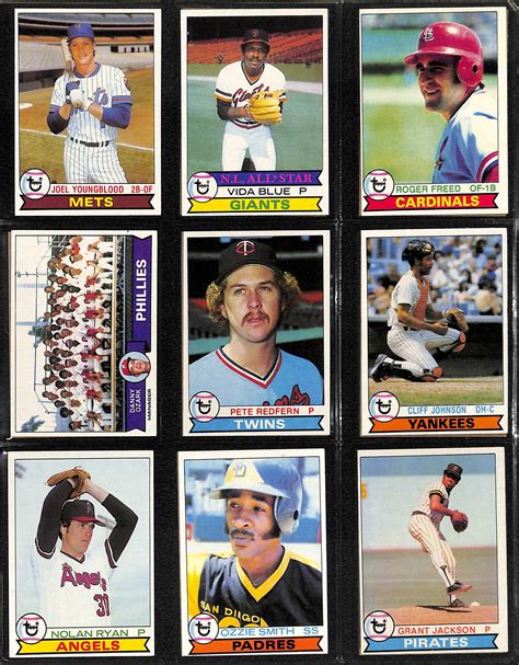 lot detail  topps baseball card complete set   cards