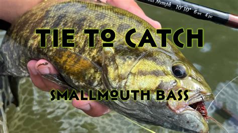 Tie To Catch Smallmouth Bass And Crayfish Flies Youtube