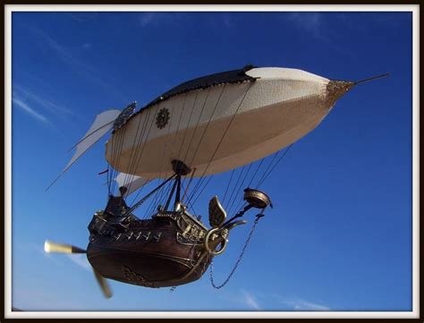 Steampunk Airship Model By ShadowArcher80 On DeviantART Steampunk